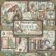 Набор бумаги односторонней для скрапбукинга Stamperia SBBXLB32 "HERBARIUM SILVAE", 30,5х30,5 см